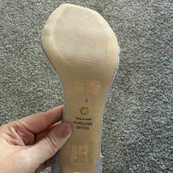 Stuart Weitzman nudistcurve heels new no box